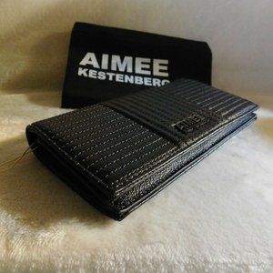 Aimee Kestenberg Black Biker Babe Wallet